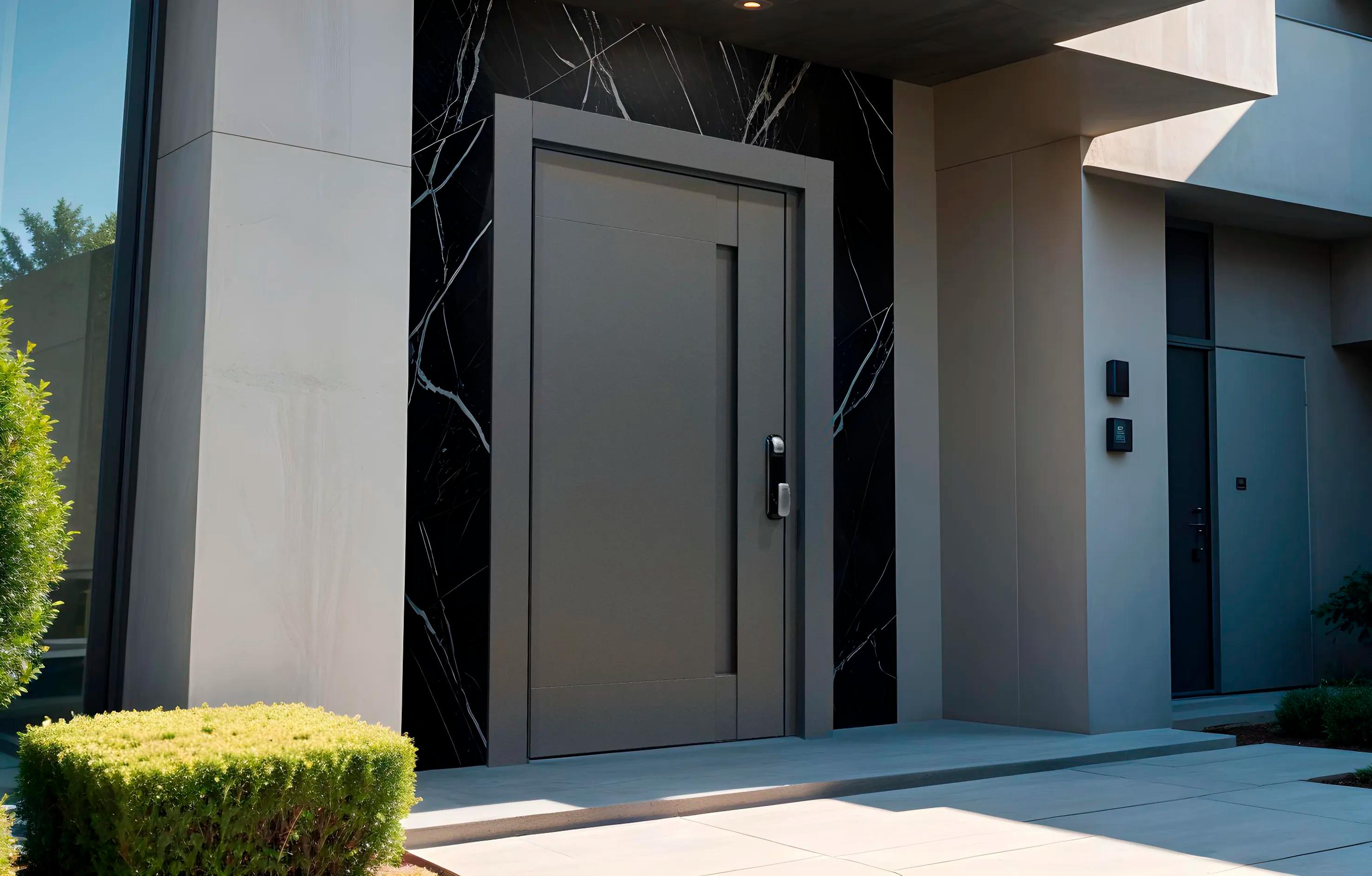 Porta de ACM instalada