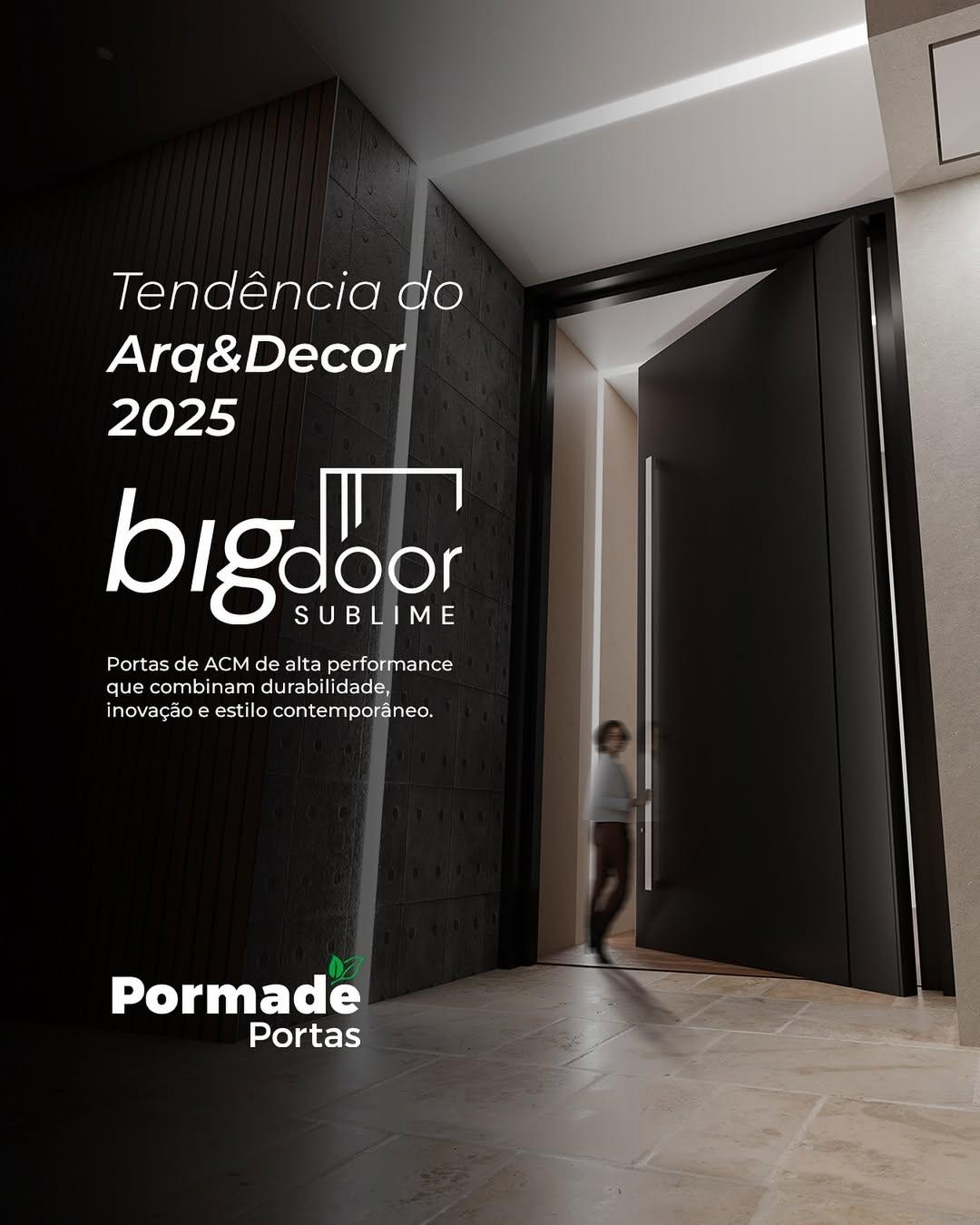 Big Door Sublime, portas acm de alta performance